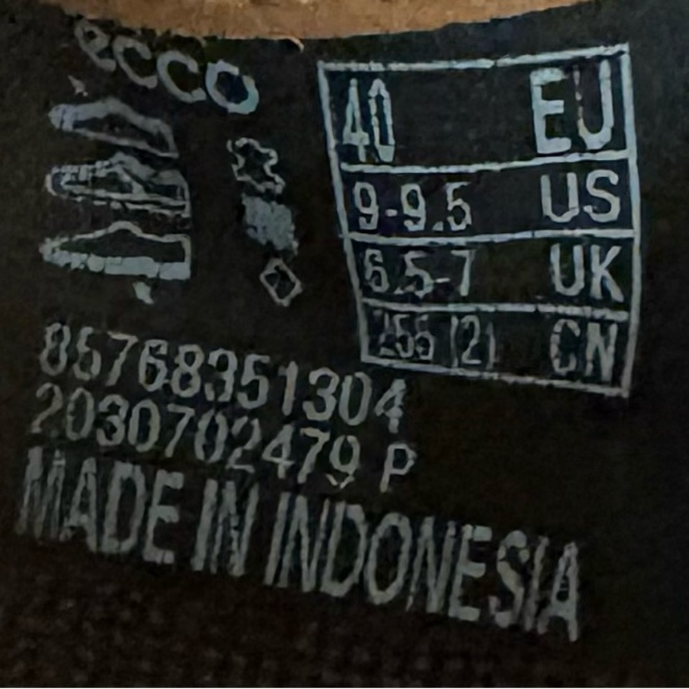 Ecco | Soft 7 Suede Shoes - Cream Tan ; Womens 9.5 - Picture 8 of 8